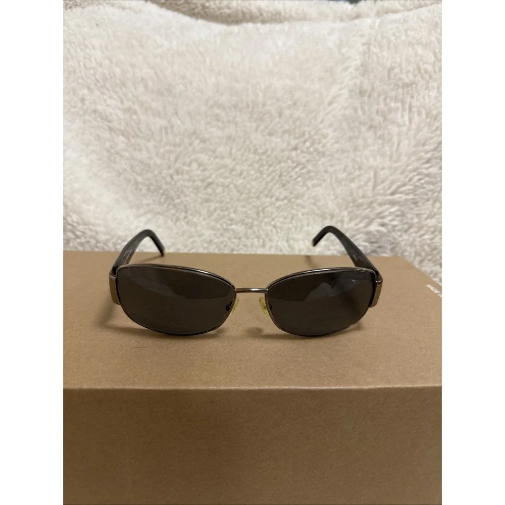Saks 5th Avenue 130 S5A 42/S Tortoiseshell Frames‎ Only Gold Glitter Flowers